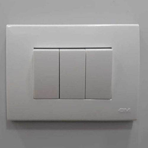 10 Ampere Electrical Wall Switches Used In Home And Hotels