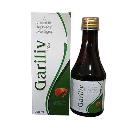 GARILIV 100% Ayurvedic Liver Syrup For Cirrhosis, Hepatitis, 200 ML