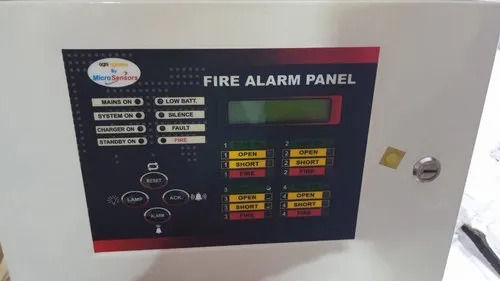 Long Life Span Energy Efficient Wall Mounted 2 Zone Fire Alarm Panel