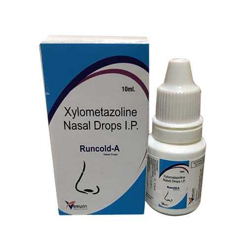 RUNCOLD-A Xylometazoline 0.1% Nasal Drops IP, 10 ML