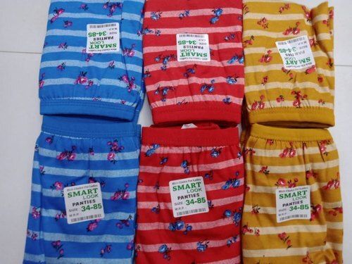 Soft And Comfortable Printed Pattern Multi Color Ladies Cotton Panties at  Best Price in Vadodara