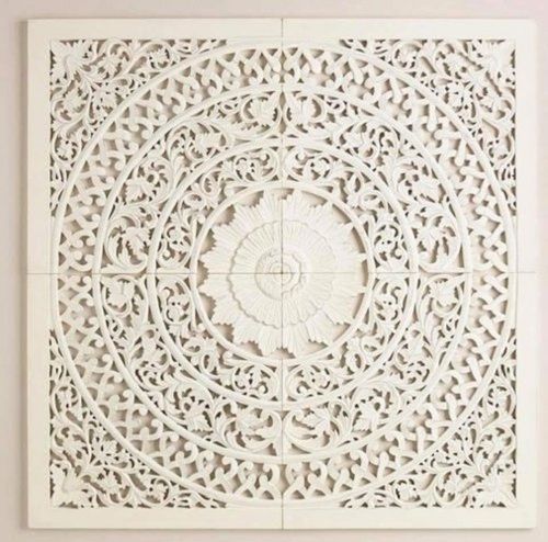 1.5 inches Thickness 4x4 Feet Size Carving Type Wooden Carving Panel