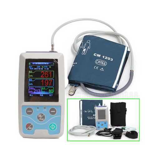 Ambulatory Digital Blood Preesure Monitor With SPO2