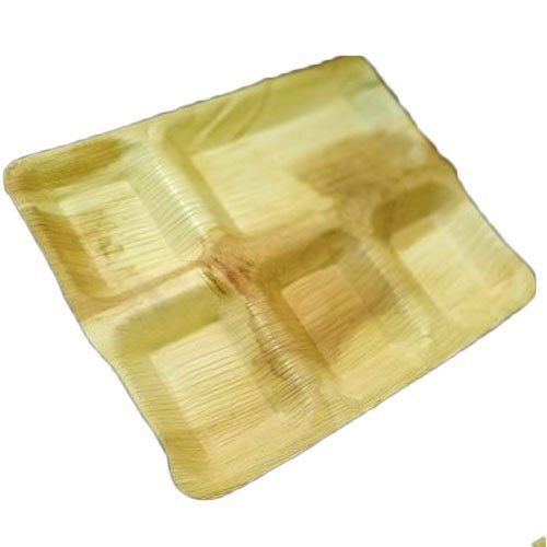 Areca Leaf 5" Square Plate (Deep)