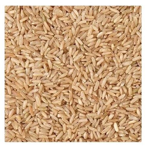 मध्यम अनाज प्राकृतिक ब्राउन राइस जिसमें नमी 11% और चावल की लंबाई 7 मिमी है