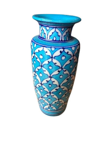 Multi Color Printed Beautiful Neat And Clean Modern Looking Ceramic Flower Vase