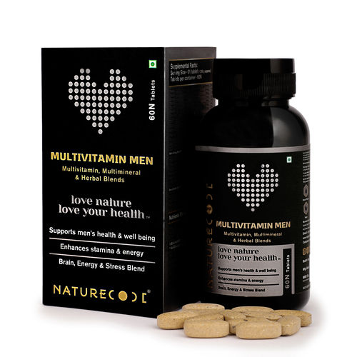 Multivitamin And Multimineral Herbal Blend Dietary Supplement For Men Dosage Form: Tablet