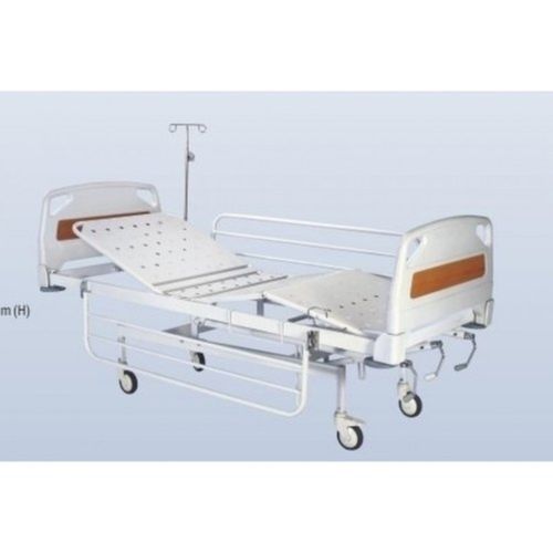 Rails Adjustable Heights Stainless Steel Plastic Hospital Recovery Bed 