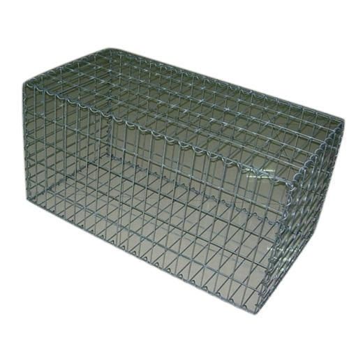  Silver colour Hexagonal Welded Mesh  Gabion Box