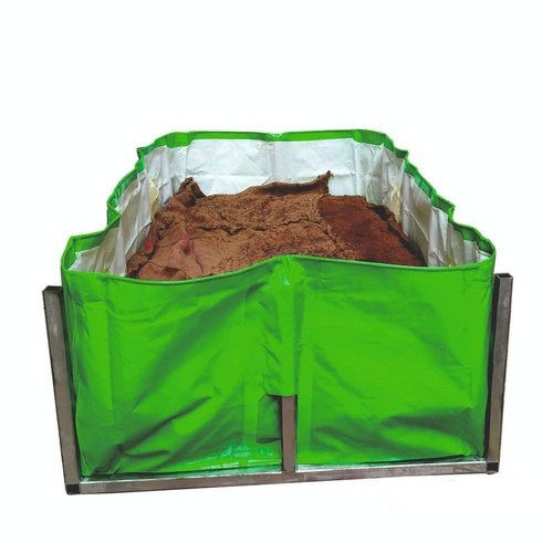 120 KG Storage Capacity High Density Polyethylene (HDPE) Vermicompost Bed For Agriculture
