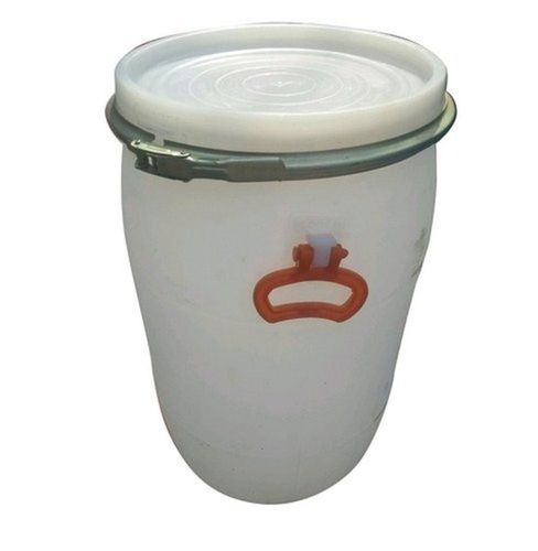 Hdpe Plastic Material Cylindrical Light Weight Drum Container With Handles