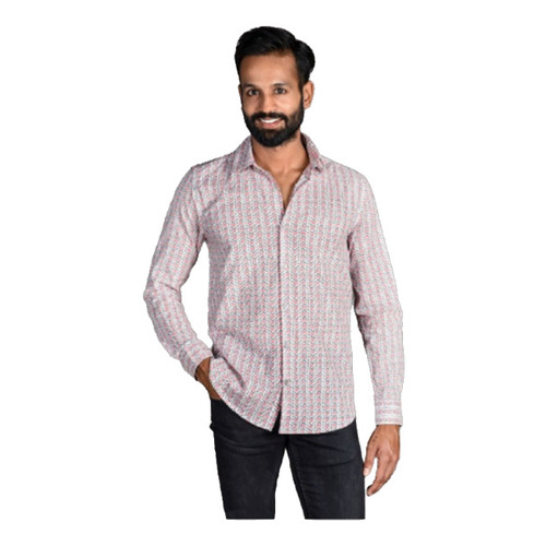 Mens Regular Fit Casual Printed Shirts