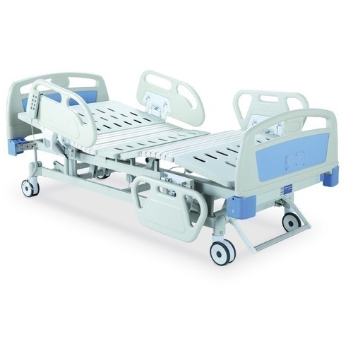 Electric ICU Bed - ERW Pipe, 4 Castors, Reliable Service Life | Automatic Adjustable, Foldable, Epoxy Powder Coated Finish