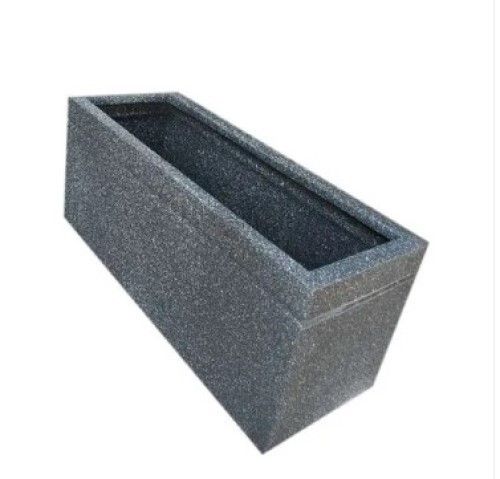 Rectangular FRP Rectangular Flower Planter for Outdoor with 3mm of Thickness