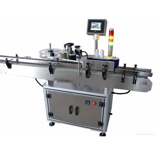 Stainlesssteel Round Pharmaceutical Bottle Labeling Machine