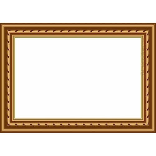 10-12 Mm Thick Rectangular Wood Polished Wooden Frame