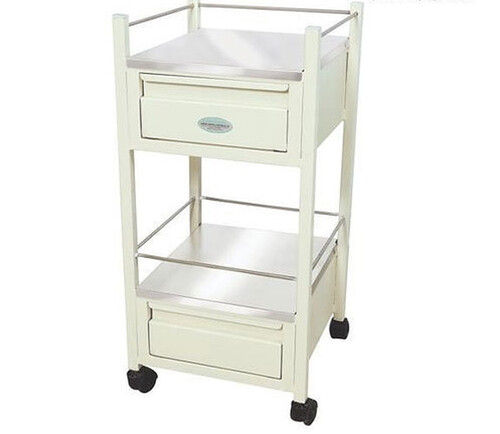Easy To Move Castor Wheel Carevel Ultra Plus Hospital Bed Side Table (C-6007)