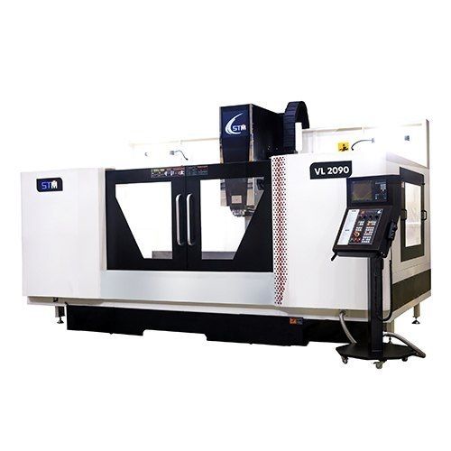 Silver High-Performance Low Noise Stm Cnc Vertical Machining Center - Vl 2090