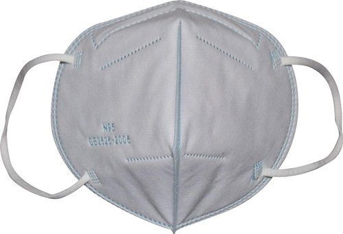 Hypoallergenic Breathable Anti Bacterial Non Woven N95 Face Mask Age Group: Adults