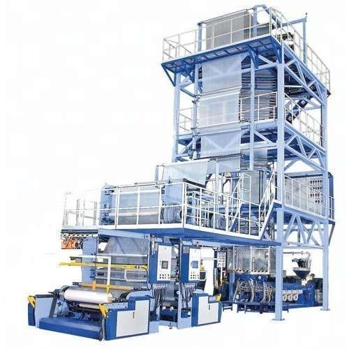 Mild Steel Fully Automatic Electric Plastic Blown Film Extrusion Machine