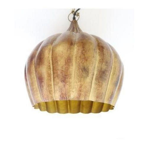 Multi Color Round Shape Hanging Decorative Metal Lamp With Textured Finish Cas No: 106-50-3