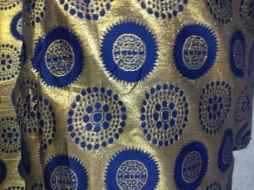 Packaging Type Than Width 48inch Printed Pattern Design Brocade Silk Fabric