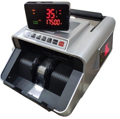 Silver And Black Phoenix Money Counting Machine