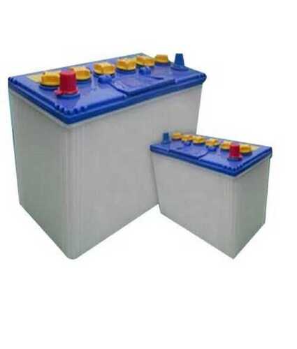 Silver White And Blue 12 Volt & 120 Ah Tall Tubular Inverter Battery