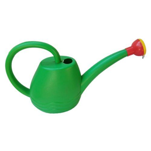 1.8 Liter Plastic Green Water Can Sprinkler for Nursery Home and Garden