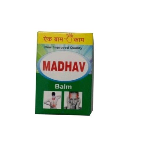 99 Percent Pure Madhav Pain Relief Balm For Curing Headaches And Joints Pain 