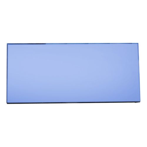 Durable Light Weight Carved Rectangular Cobalt Glass Sheet For Windows