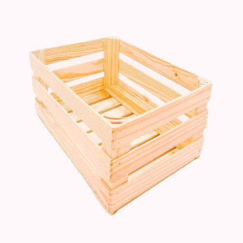  Euro Pallet स्टैकेबल और टिकाऊ हैंडक्राफ़्टेड लकड़ी का स्टोरेज क्रेट बॉक्स