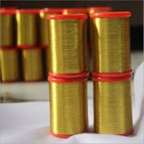 Polyester Golden Gold Color Jari Thread