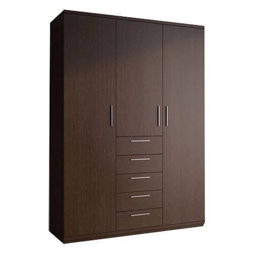 Size 7x5x20 Inch Modern Wooden Material Termite Proof Wardrobe