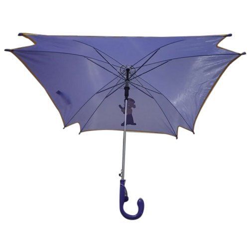 19Inch Kite Shape Auto Open With Virgin Handle Polyester Umbrella for All Season