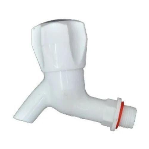 Washable 20 Mm Wall Mounted Polo Pillar Bathroom Plastic Bib Cock Water Tap 