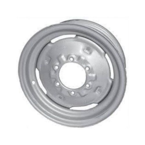 Silver 50 To 60 Hrc Color Coated Semi Steel Tractor Front Rim Wheel