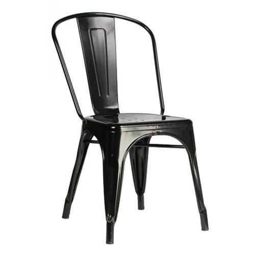 High Back Cafe Iron Chair
