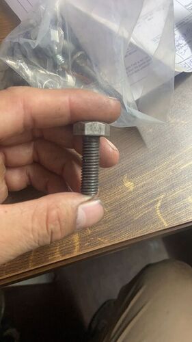Rust Resistant Hex Head Mild Steel Bolts For Industrial Use