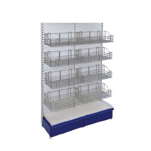 Sturdy Constructed Long Durable And Stylish Rectangular Ss Vegetable Rack