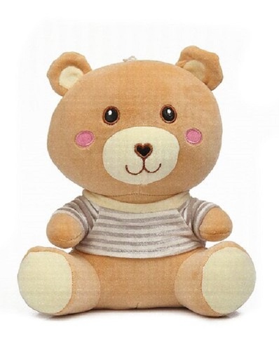 सुपर सॉफ्ट प्लश मटीरियल और पॉलिएस्टर फाइबर 30 cm साइज़ का टेडी बियर