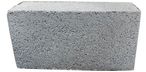 24 X 8 X 4 Inch Solid Construction Concrete Block