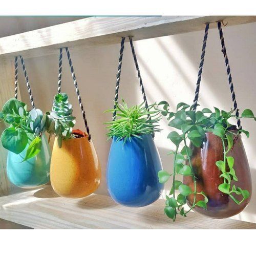 Ceramic Hanging Pots With 2Mm To 15Mm Thickness General Medicines