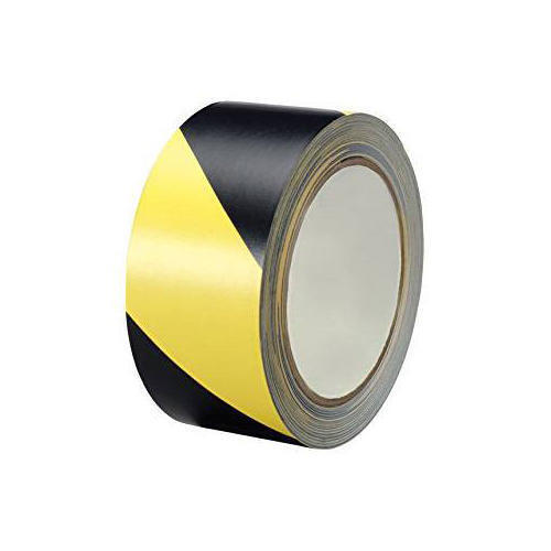 Climate Resistant No Residue Long Lasting Pvc Road Marking Zebra Tape 2 Inch