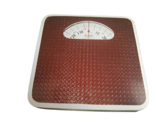 Crack Resistance Slip Resistance Square Mild Steel Manual Analog Weighing Scale