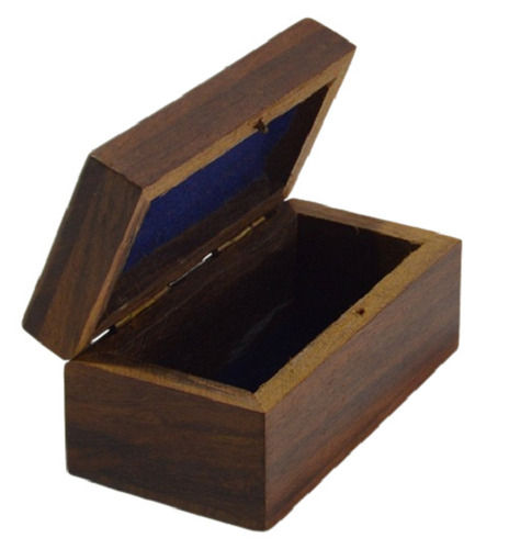 Matte Finish And Eco Friendly Rectangular Handcrafted Wooden Box (15x7x4.3 Inches)