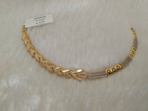 Party Wear Gold Necklace