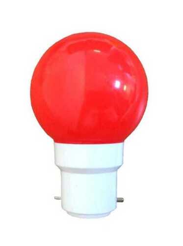 Brown And Green Brown Red Lighting Round Plastic Led Night Bulb, 0.5 Wattage