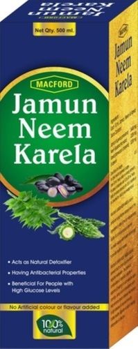 100% Natural Herbal Ayurvedic Jamun Neem Karela Extract Juice For All