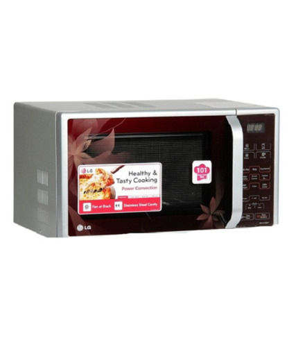220 Volt 800 Watt Stainless Steel Electrical Portable Lg Microwave Oven With Digital Timer Control 